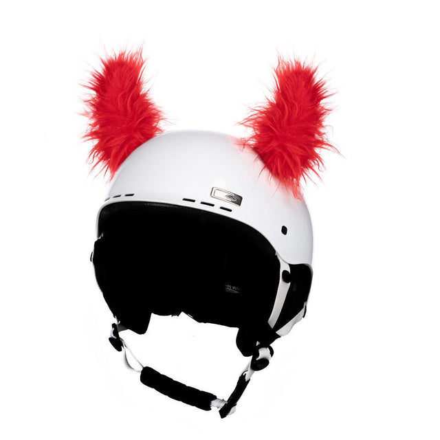 Crazy Ears - Fluffy Horns - Red