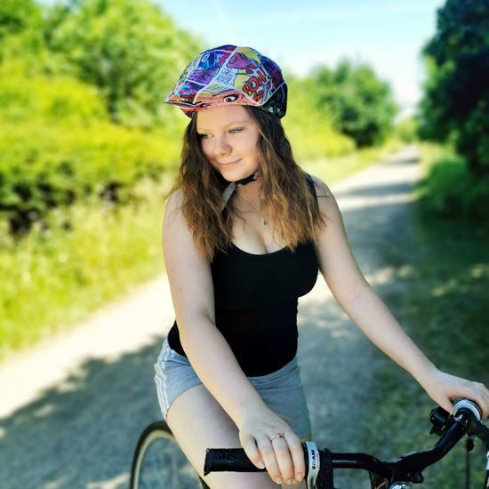 Coolcasc - Cool Print Comic Helmet Cover