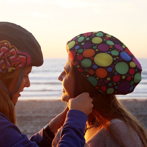 Coolcasc - Cool Print Crazy Dots Helmet Cover