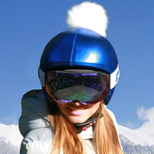 Coolcasc - Exclusive Pom Pom Blue/Beige Cover (Blue Cover Beige Pom Pom)