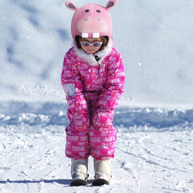 Coolcasc - Animal Pink Hippo helmet cover