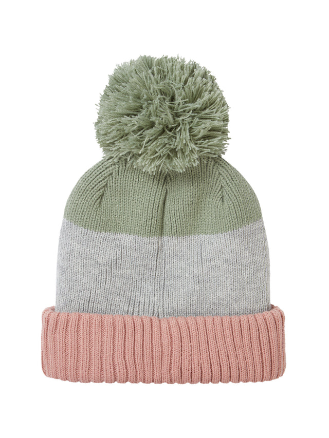 Sealkinz - Flitcham Striped Bobble Hat