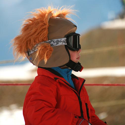 Coolcasc - Animal Lion Helmet Cover