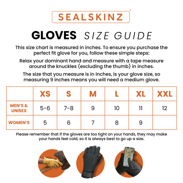Sealkinz - Fransham - Womens Waterproof Thermal Ski Gauntlet