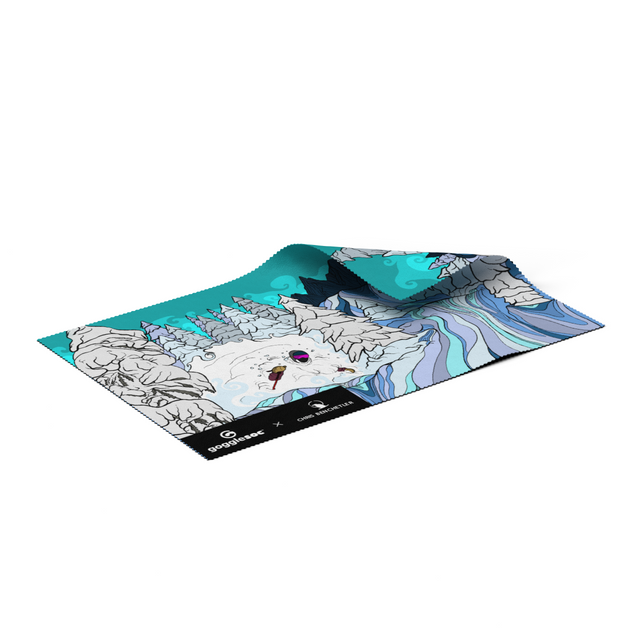 Gogglesoc Swipeout lens cloth - Into the white room Swipeout