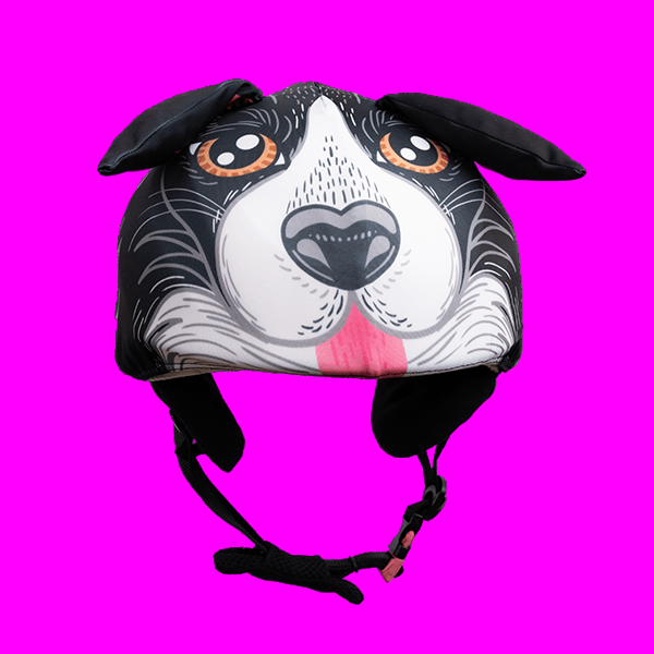 Evercover - Adorable Border Collie helmet cover