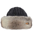 BARTS -FUR CABLE BAND HAT