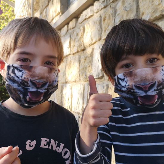Evercover - FACE MASK TIGER - CHILD