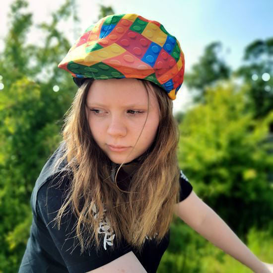 Coolcasc - Cool Print Blocks Helmet Cover