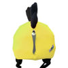 Yellow Funky Bird Helmet Cover