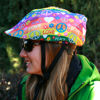The Peace & Flowers cycling helmet