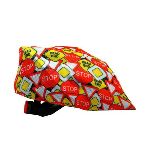 Stop! Bike Helmet cover
