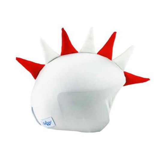  Coolcasc - White & Red Dragon Helmet cover