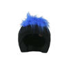 Picture of Coolcasc - Show Time Fluffy Blue Mohican  Helmet cover 